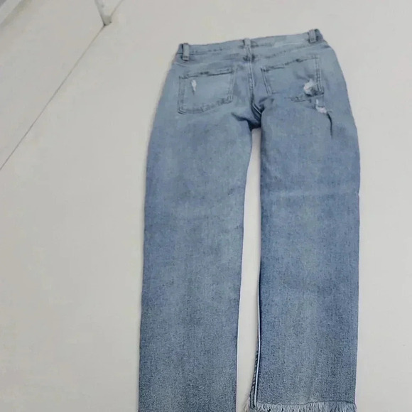 Revice Straight Leg Distressed Jeans - Picture 11 of 13